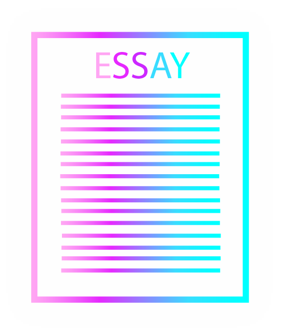 shrinked Essay Icon digital sketch